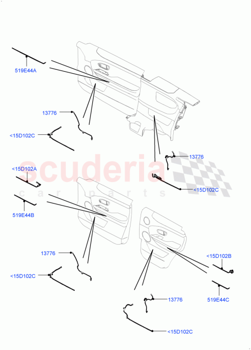 Part Diagram for Land Rover LR072395