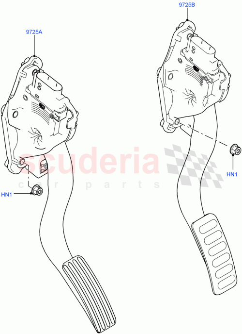 Part Diagram for Land Rover LR115113
