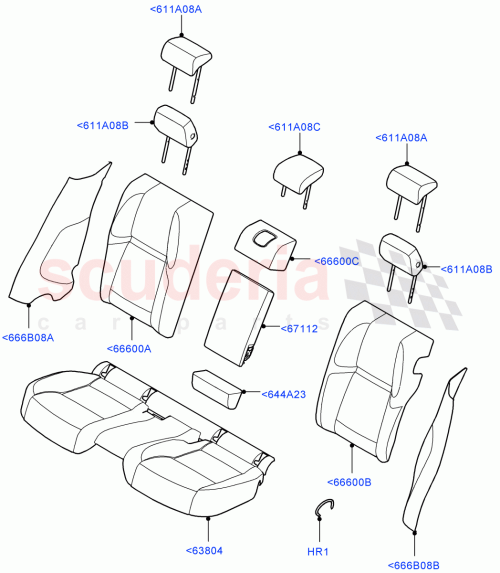 Part Diagram for Land Rover LR092152