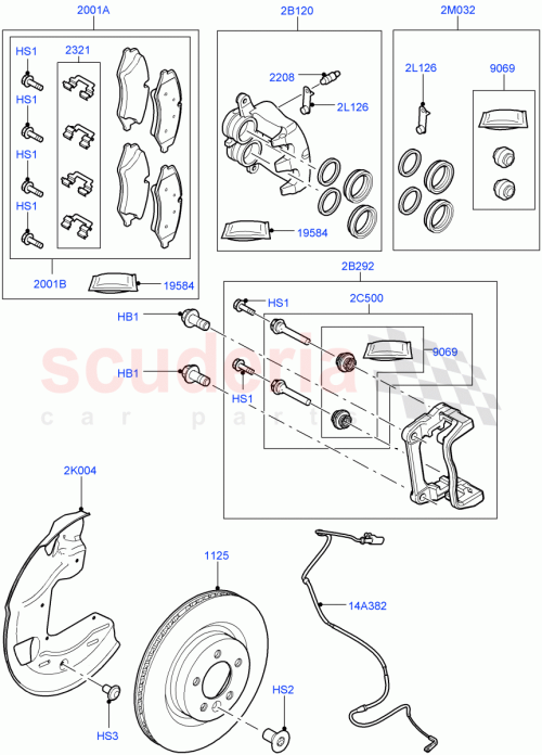 Part Diagram for Land Rover LR016962