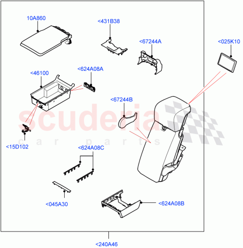 Part Diagram for Land Rover LR156517