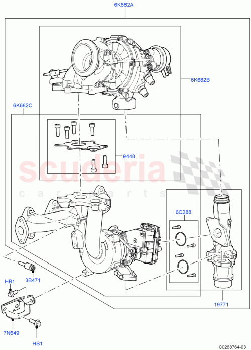 Part Diagram for Land Rover LR082283