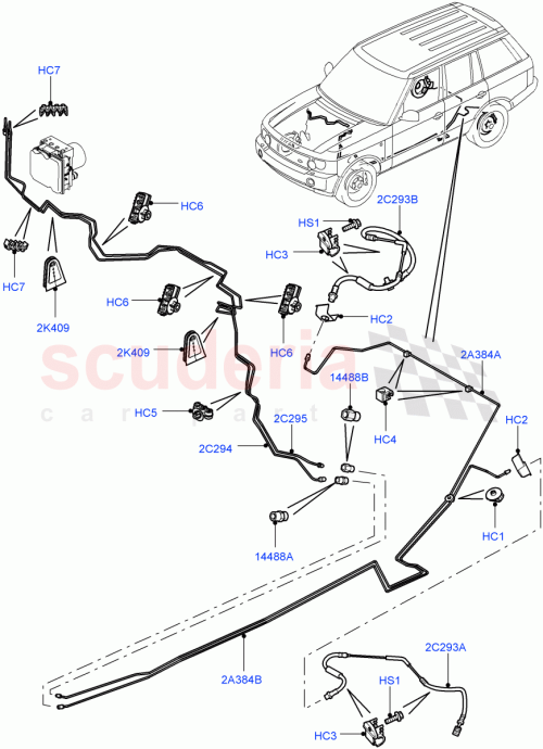 Part Diagram for Land Rover LR016898