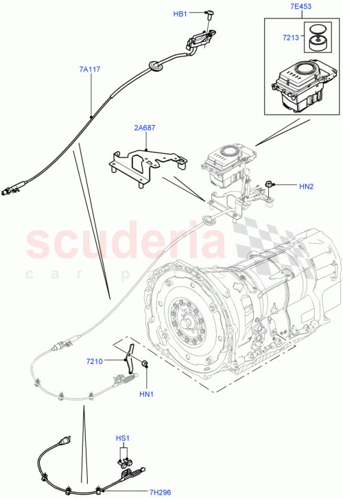 Part Diagram for Land Rover LR022945