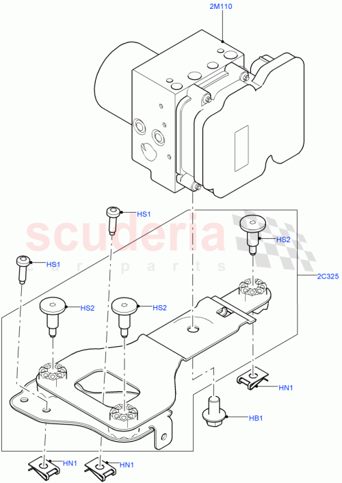Part Diagram for Land Rover LR159944
