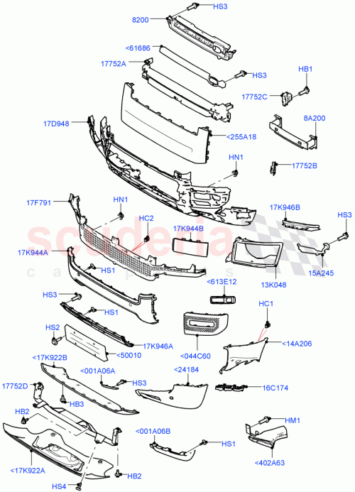 Part Diagram for Land Rover LR129428