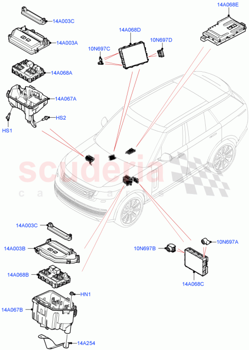 Part Diagram for Land Rover LR152817