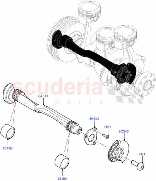 Part Diagram for Land Rover LR125623