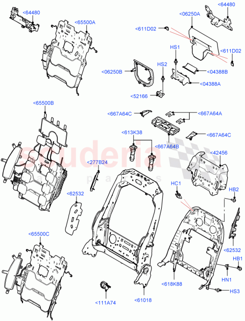 Part Diagram for Land Rover LR171630
