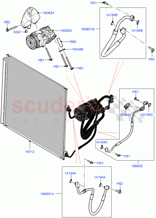 Part Diagram for Land Rover LR153388