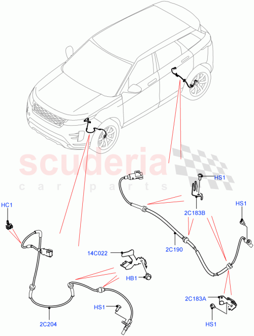 Part Diagram for Land Rover LR135148