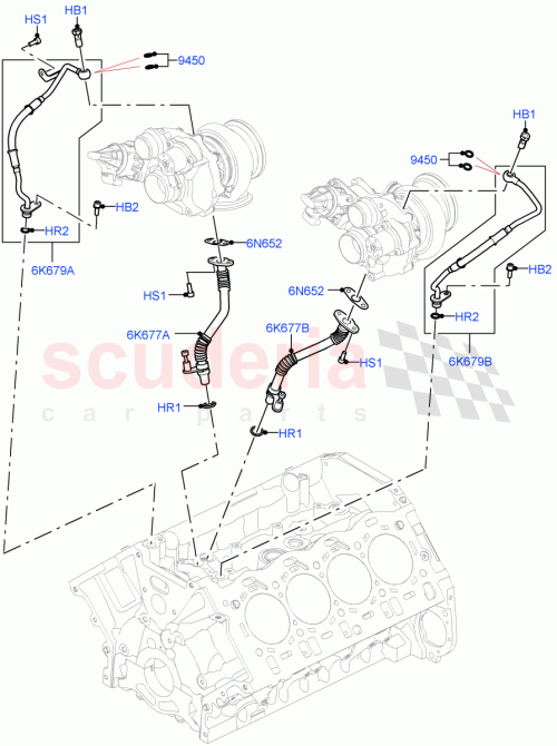 Part Diagram for Land Rover LR158661