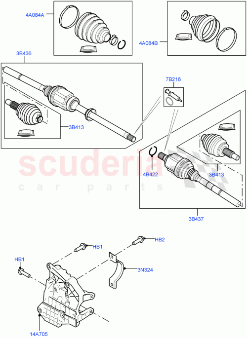 Part Diagram for Land Rover LR114221