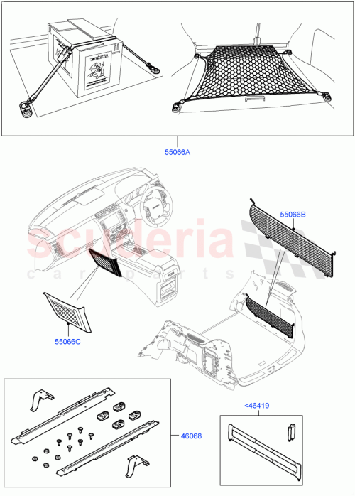 Part Diagram for Land Rover VPLRS0357