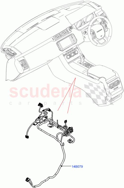 Part Diagram for Land Rover LR119733