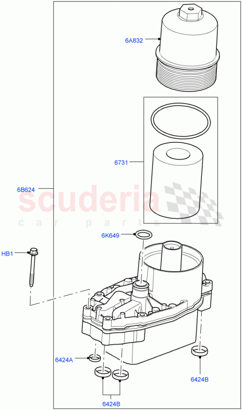 Part Diagram for Land Rover LR013148