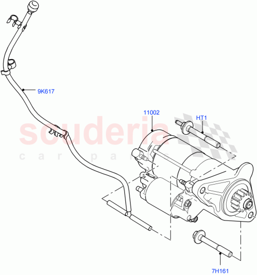 Part Diagram for Land Rover LR074641