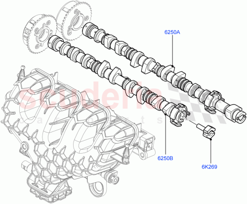 Part Diagram for Land Rover LR052351