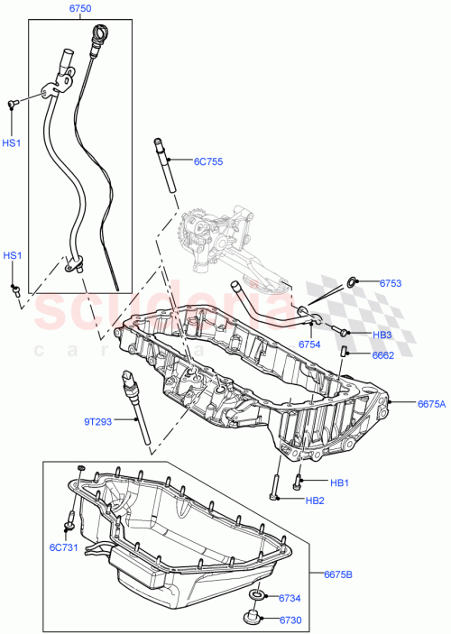 Part Diagram for Land Rover LR001368