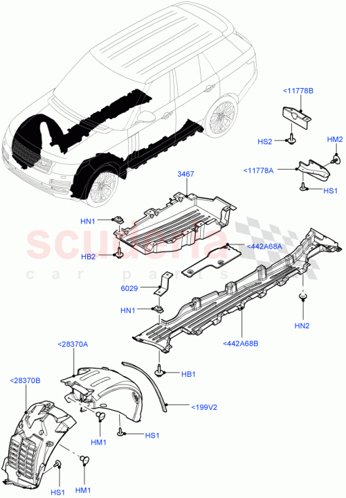 Part Diagram for Land Rover LR137755