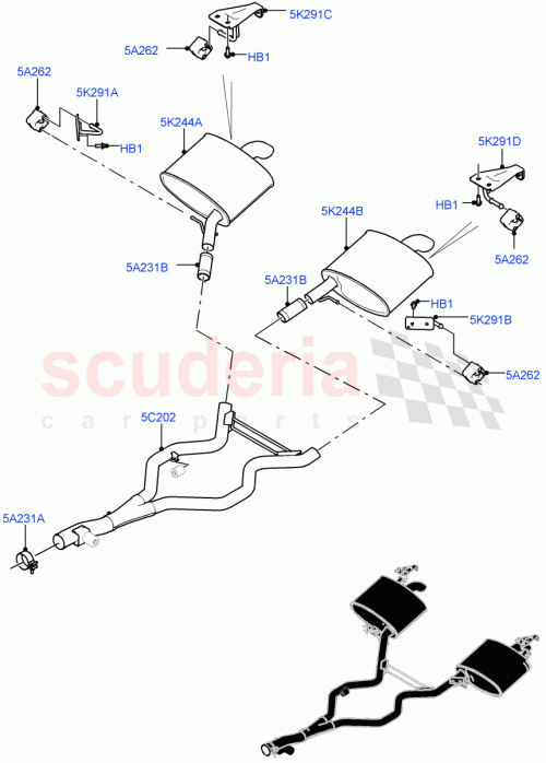 Part Diagram for Land Rover LR080218