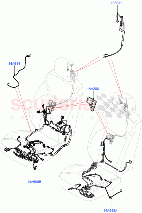 Part Diagram for Land Rover LR126807