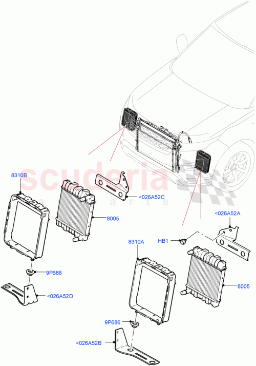 Part Diagram for Land Rover LR136777