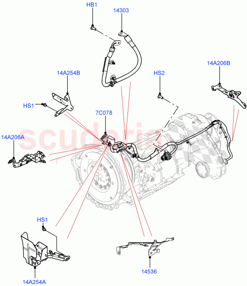 Part Diagram for Land Rover LR095140