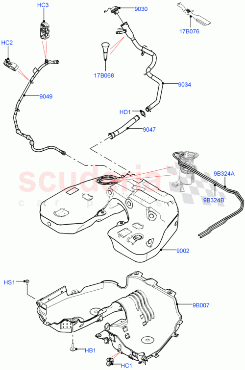Part Diagram for Land Rover LR146963