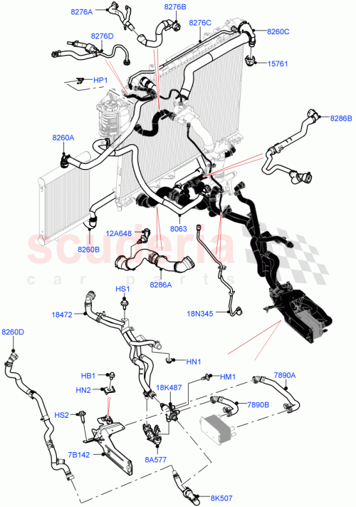 Part Diagram for Land Rover LR085933
