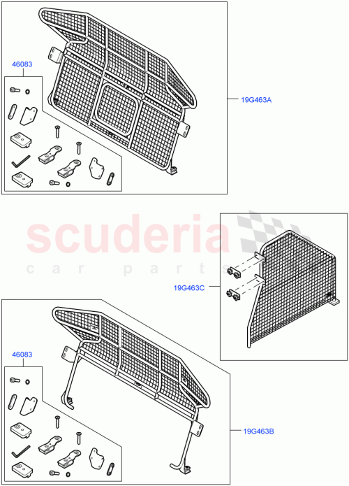 Part Diagram for Land Rover VPLWS0236
