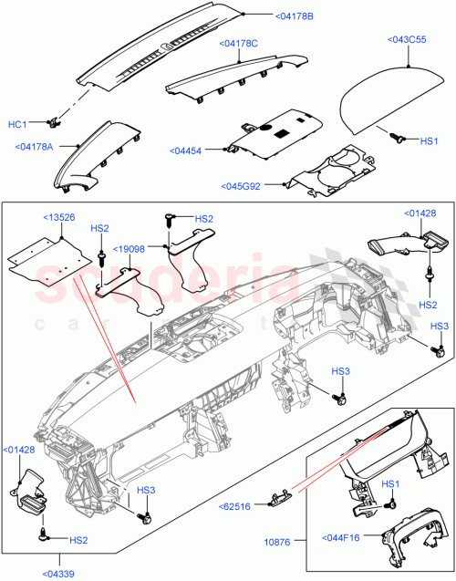 Part Diagram for Land Rover LR052480