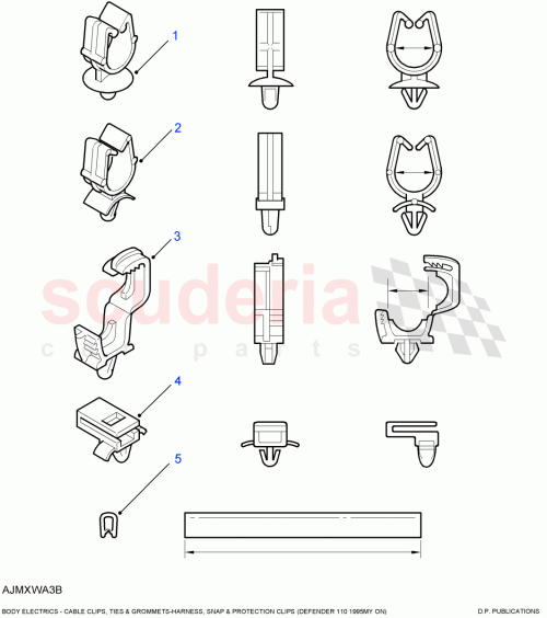 Part Diagram for Land Rover DBP8169L