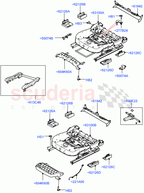 Part Diagram for Land Rover LR130608