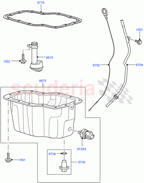 Part Diagram for Land Rover 1374168