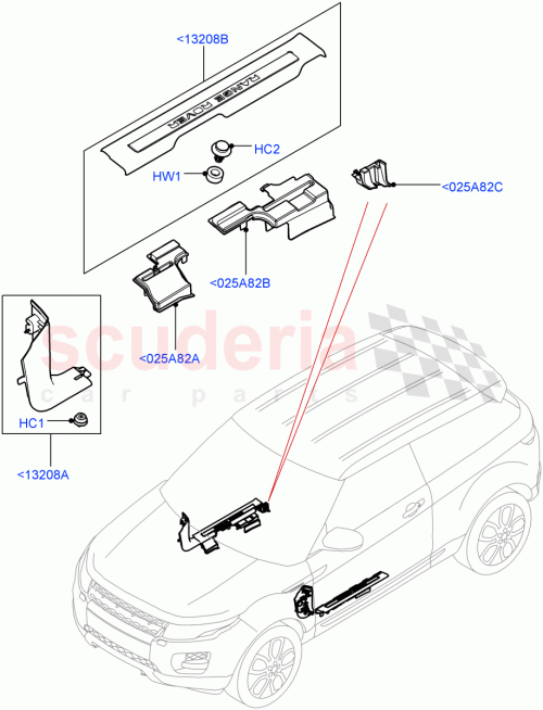 Part Diagram for Land Rover LR094958