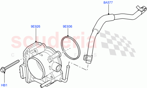 Part Diagram for Land Rover 4632622