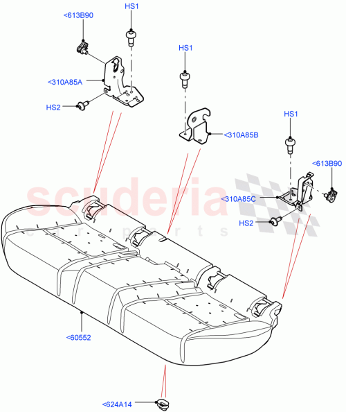 Part Diagram for Land Rover LR136567