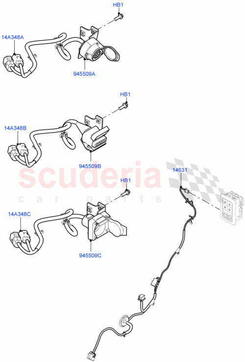 Part Diagram for Land Rover LR042315