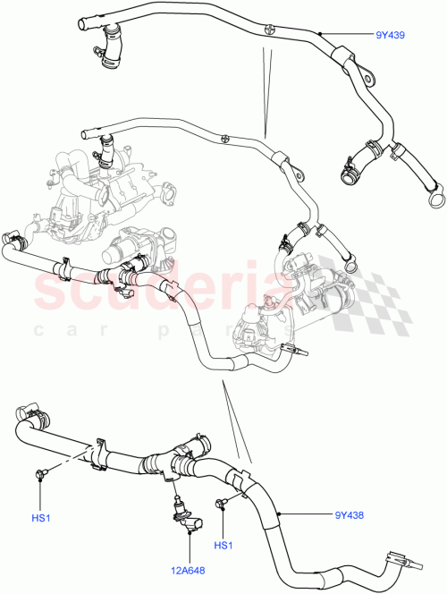 Part Diagram for Land Rover LR062613