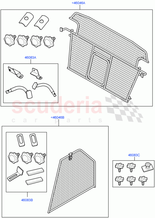 Part Diagram for Land Rover VUB503500