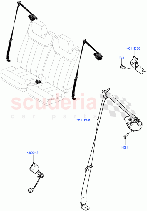 Part Diagram for Land Rover LR160906