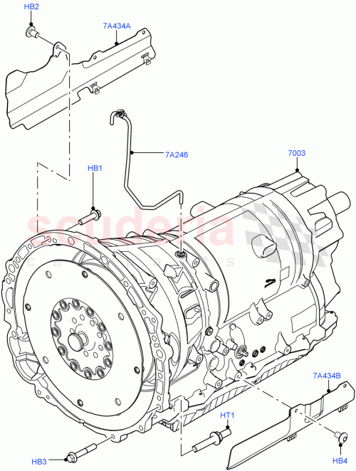 Part Diagram for Land Rover LR093740