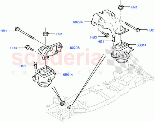 Part Diagram for Land Rover KKU500660