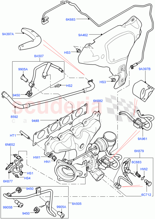 Part Diagram for Land Rover LR046643