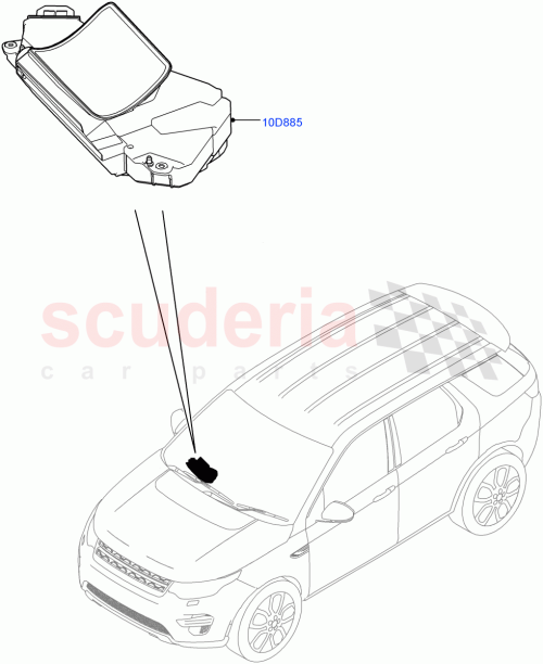 Part Diagram for Land Rover LR139903