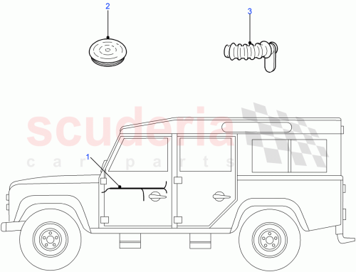 Part Diagram for Land Rover LR016315
