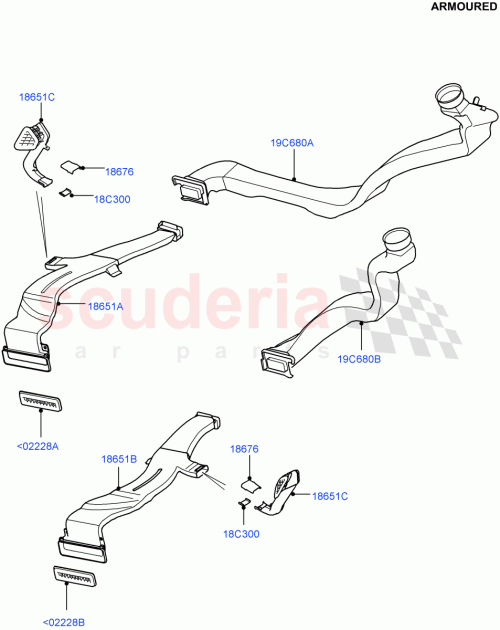 Part Diagram for Land Rover LR075819