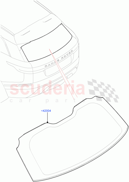 Part Diagram for Land Rover LR093200