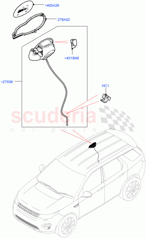 Part Diagram for Land Rover LR058473